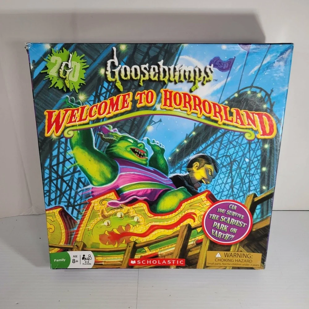 Goosebumps Welcome To Horrorland By Scholastic Ages 8 And‎ Up